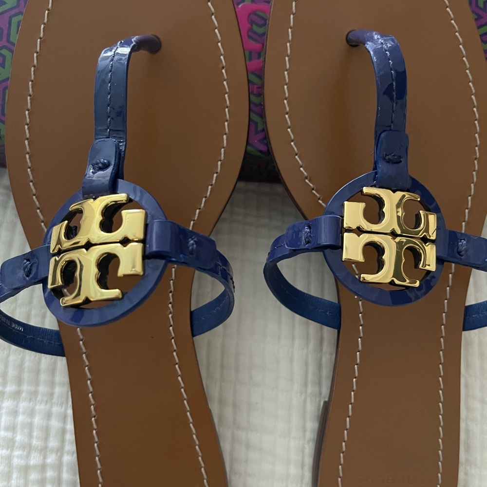 Tory Burch Mini Miller sandal. sz 8